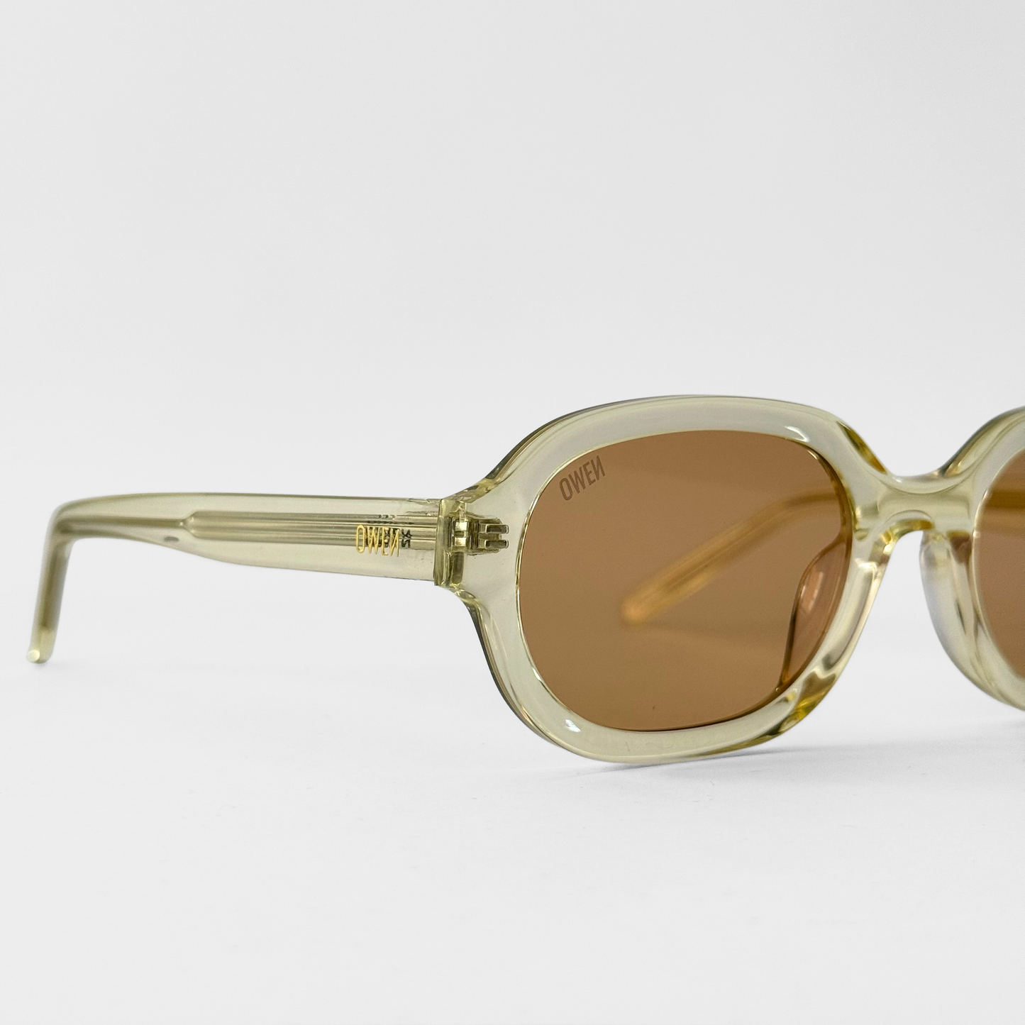 GRUMAL Owen gafas de sol ovaladas cristal estilo fashion accesorios montura acetato ligera transparentes claras
