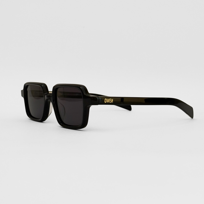 gafas de sol MARBUL Owen negras rectangulares look outfit verano certificadas UV400 CE