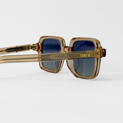 gafas de sol rectangulares acetato premium MARBUL caramelo hombre y mujer polarizadas CE moda tendencia Owen